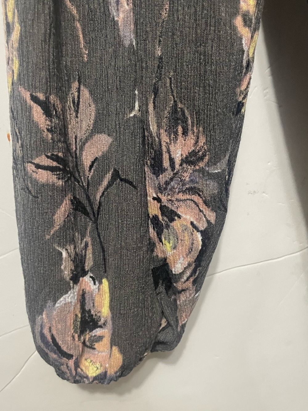 Maurices Gray Floral Crochet Trim Kimono size 2X NWT boho festival romantic - Picture 8 of 14